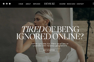 Social Media Agency Website Template, a Wix Template by JOA CREATIVE LAB