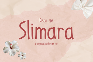 Slimara Display Font