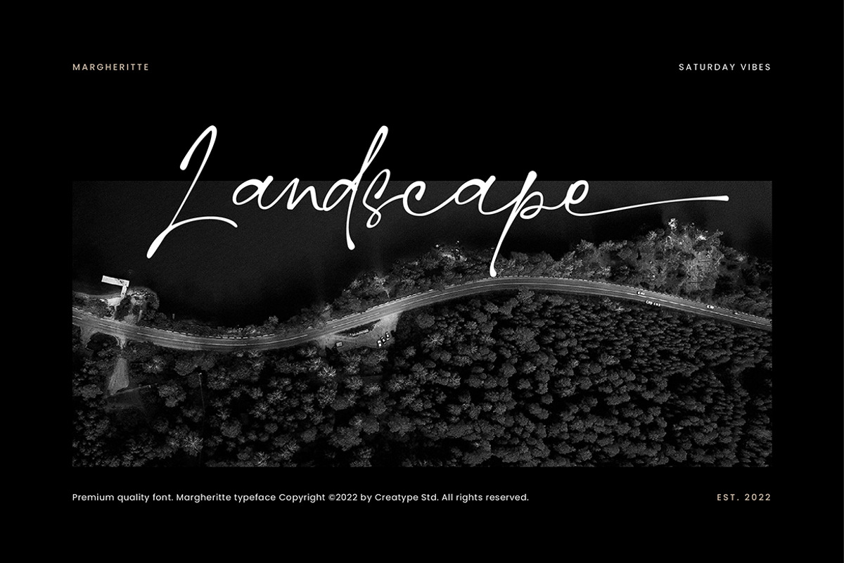 Margheritte Modern Script, a Script Font by Creatype Studio (Photo 3 of 9)