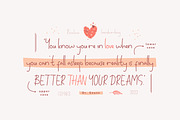 Roselove Playful Handwritten Font, a Handwritten Font by infernostudio3 (Thumbnail 4 of 11)