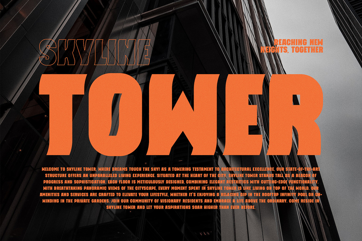 Hugro Modern Futuristic Sans Serif, a Sans Serif Font by Perfectype (Photo 3 of 7)