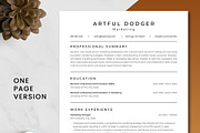 Marketing Resume Template, a Resume Template by ResumeInventor (Thumbnail 2 of 9)