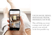 Video Photo Frame Mockup 3x4 Reel ao, a Product Mockup by PawMockups (Thumbnail 5 of 11)