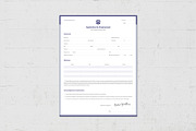 Employee Personal Information Form, a Stationery Template by BrandPacks (Thumbnail 2 of 5)