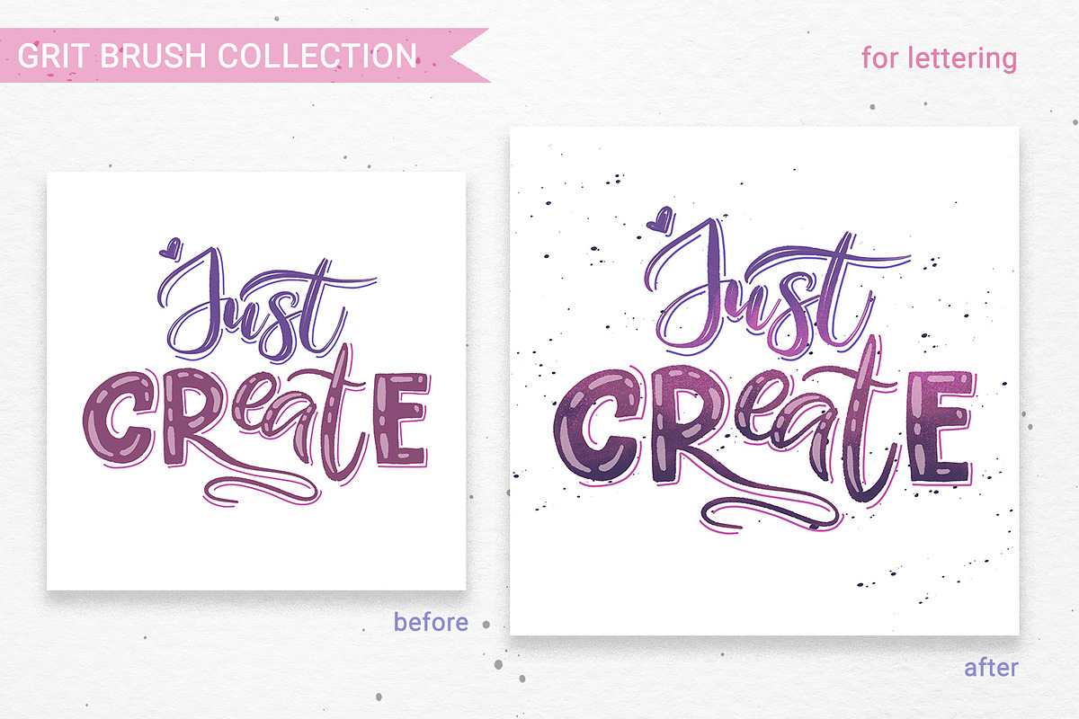 Grit Brushes for Procreate, a Brush Add-On by Gray Cat Graphics (Photo 2 of 7)