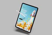 Tablet Screen Mockup, an iPad Mockup by lamorastudio (Thumbnail 8 of 14)