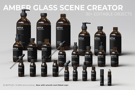 Amber Glass Scene Creator