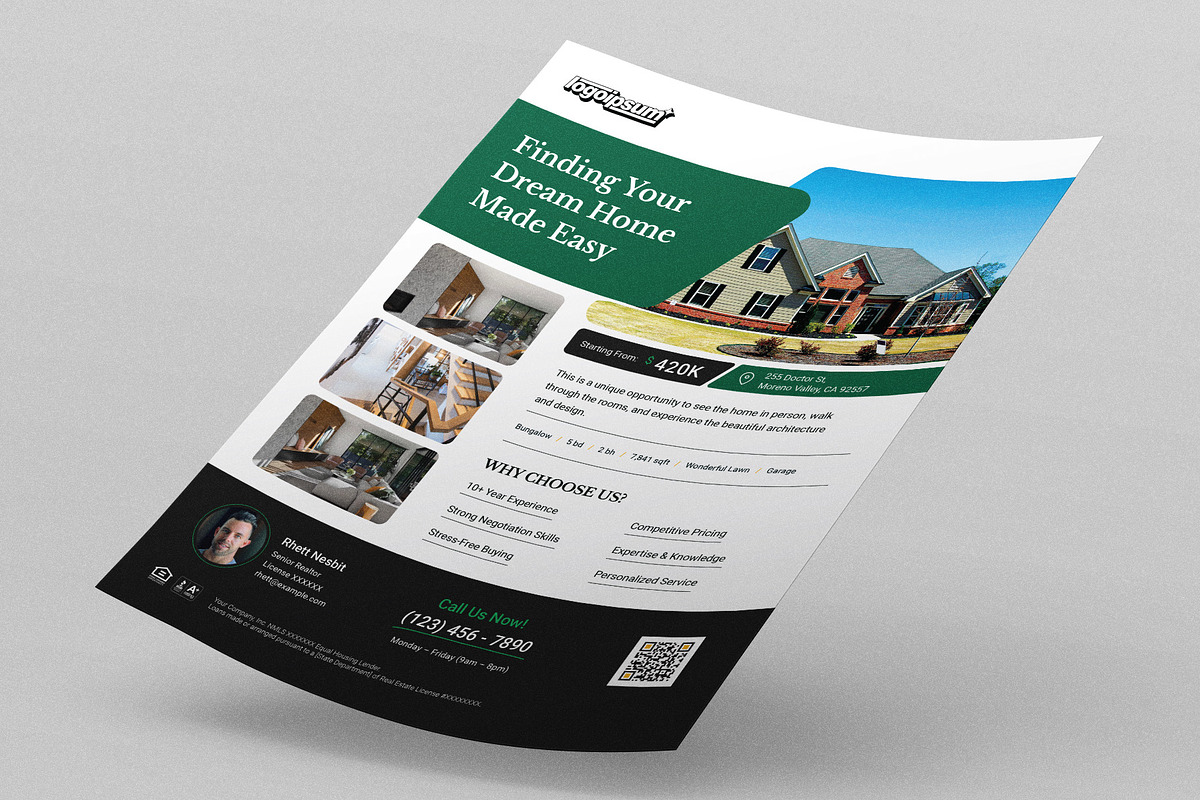 Real Estate Flyer Templates, a Flyer Template by PixelGaze (Photo 11 of 13)