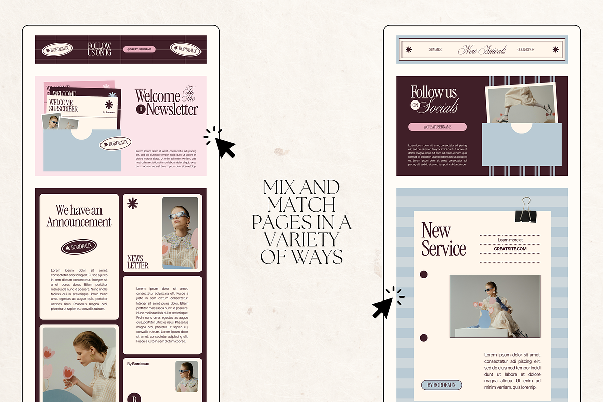 Email Marketing Newsletter Template, an Email Template by Branding Babe Co. (Photo 7 of 10)