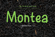 Montea - Simple Handwritten Font