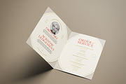 Classic Elegant Funeral Program, an Invitation Template by Vynetta (Thumbnail 4 of 6)