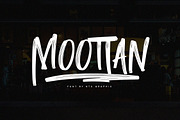 MOOTTAN Handwritten Brush Font, a Handwritten Font by NTC Graphic (Thumbnail 1 of 8)