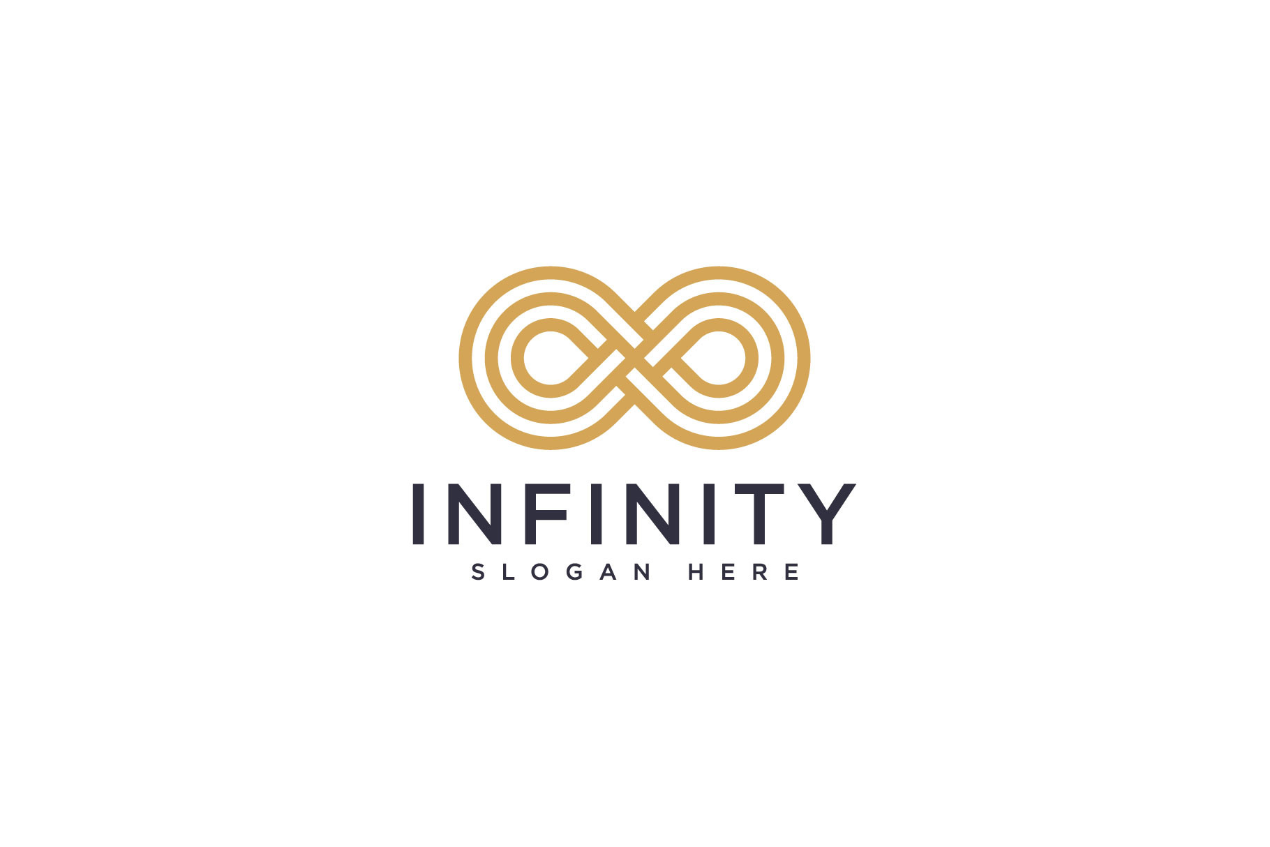 infinity loop logo vector design, a Branding & Logo Template by quadrazo