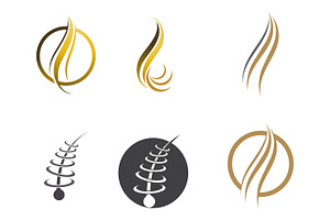 Hair treatment health care logo, a Branding & Logo Template by LOGOCREATIVE