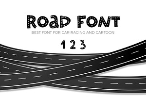 Road Font