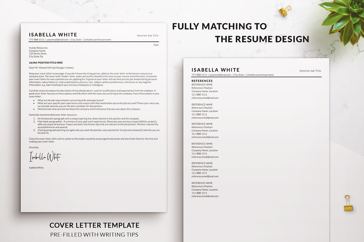 ATS Friendly Resume Template, a Resume Template by BestResumes.Co (Photo 4 of 9)