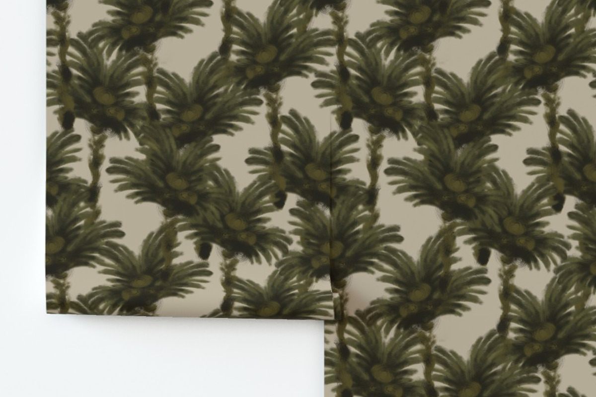 Vintage tropical jungle pattern, a Pattern Graphic by Nocito Design (Photo 2 of 7)