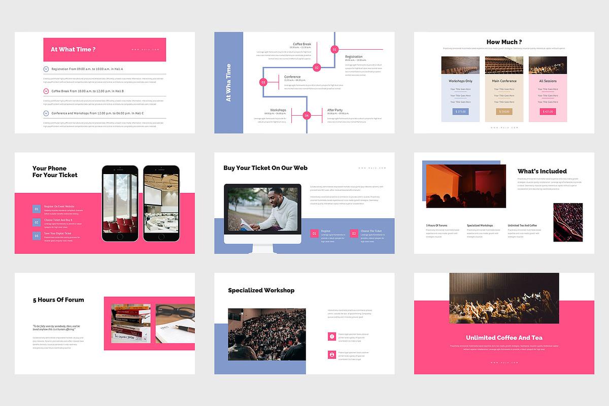 Huja : Seminar Session Google Slides, a Presentation Template by Punkl Camp (Photo 4 of 9)