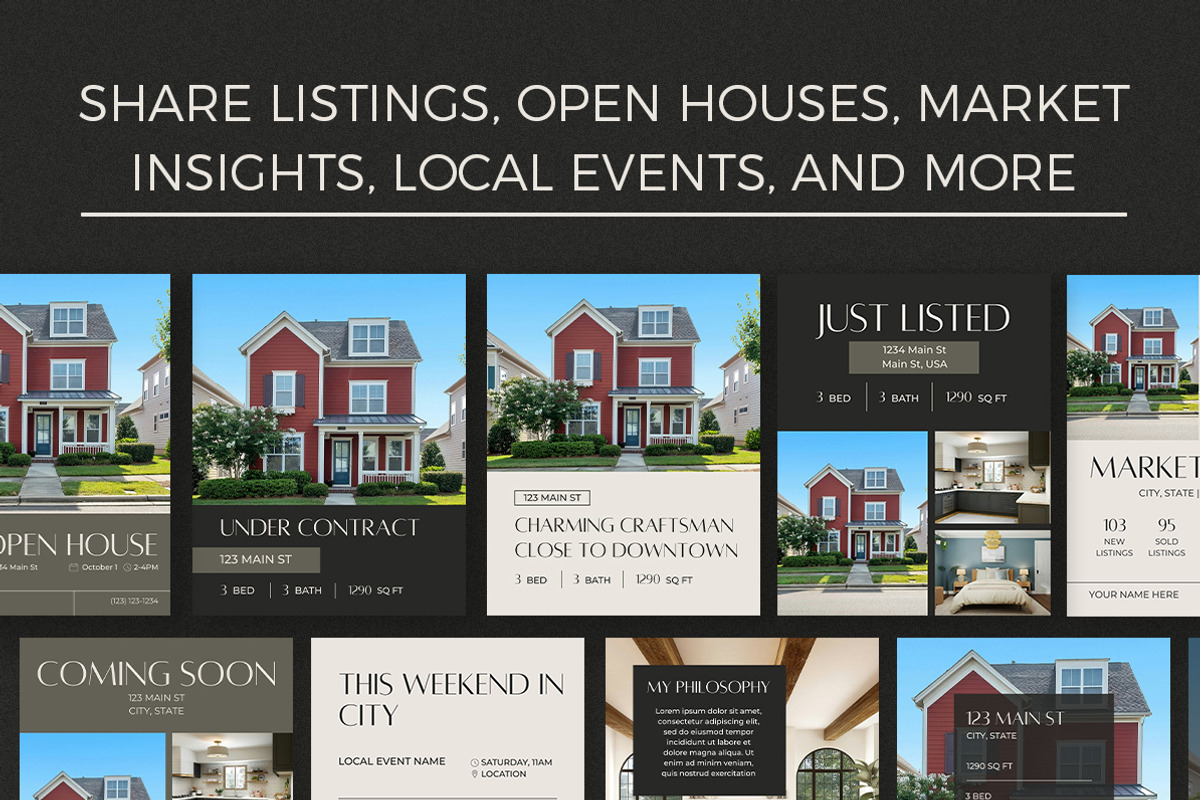 Luxury Realtor Instagram Template preview 5