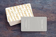 Elegant Business Card, a Business Card Template by DesignLux (Thumbnail 1 of 2)
