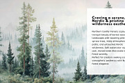 30+ Northern Conifer Forests Bundle, a Decorative Illustration by Virgo Studio (Thumbnail 2 of 6)