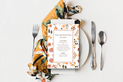 Editable Thanksgiving Invitation, an Invitation Template by ForeverPrint (Thumbnail 3 of 7)