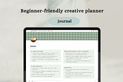 Cat Notion planner for creatives, a Design Template by Petite Zakka Boutique (Thumbnail 4 of 9)