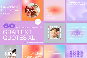 Instagram Social Media CANVA Quotes, a Social Media Template by Vermeulen Design Studio