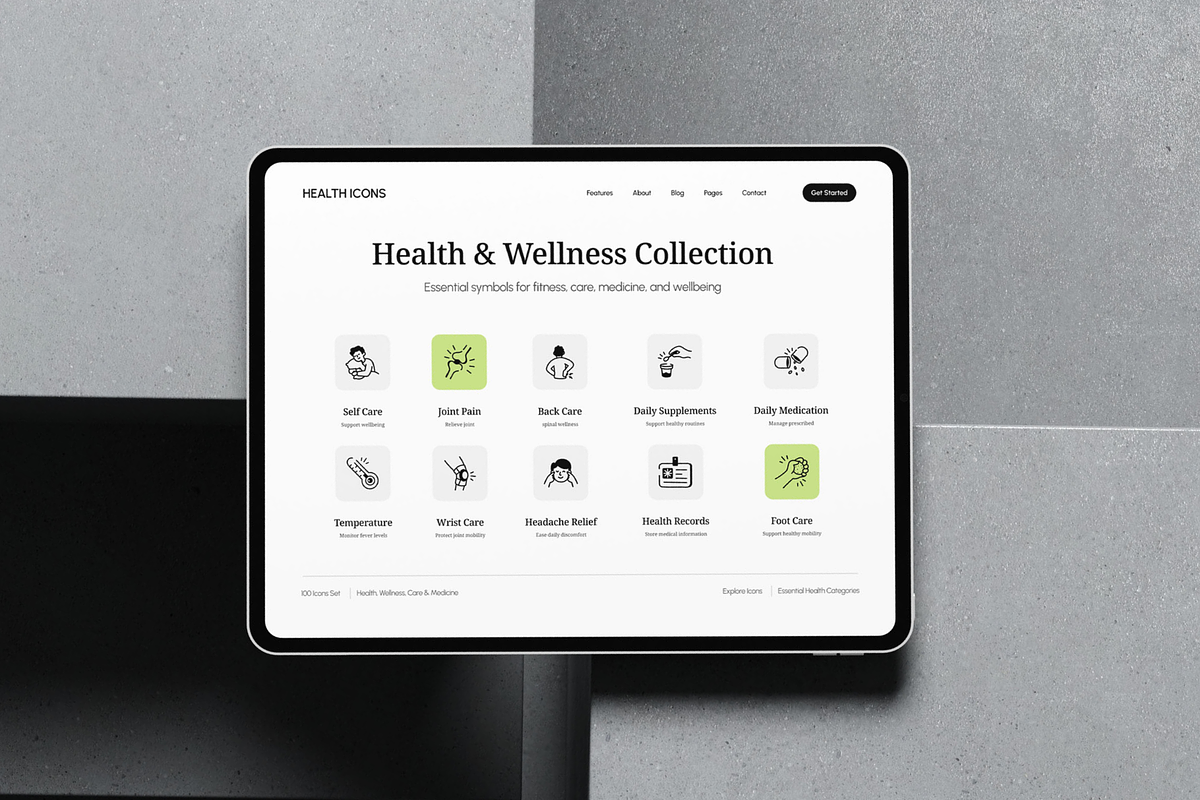 160 Health Doodle Icons Bundle, an Outline Icon by Vectors Market (Photo 7 of 11)