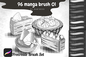 96 Manga Brush NHD 01 _By Nan'Heidi