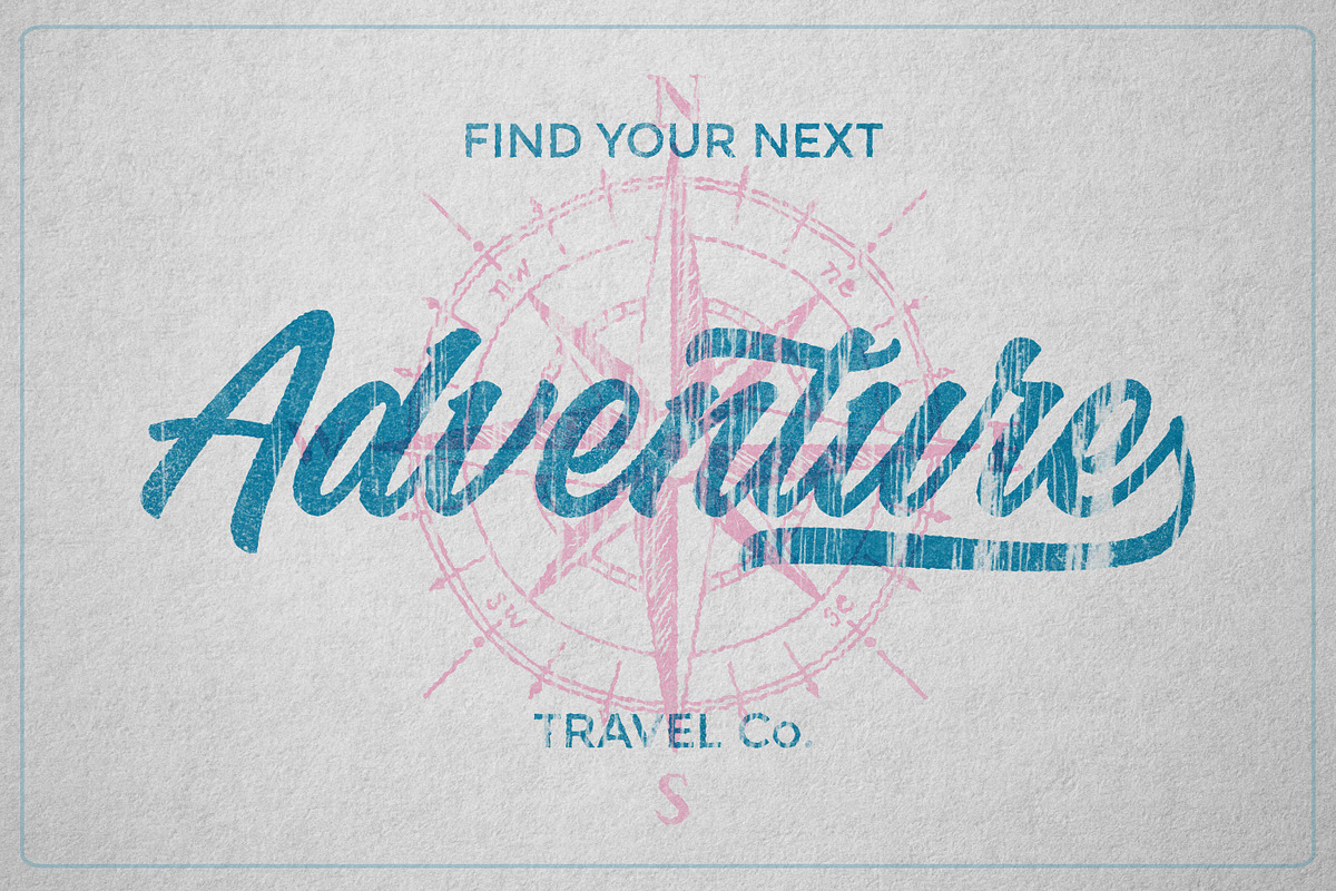 Quicken Vintage Logo Font preview 5