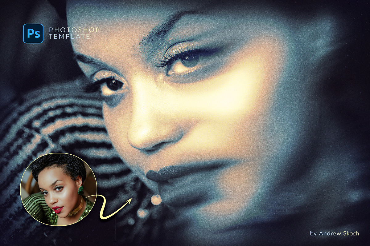 Portrait Blur Photo Effect, a Brushes & More by Andrew Skoch Design (Photo 4 of 6)