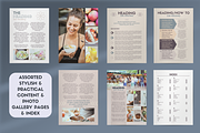 Recipe ebook Canva Template | Slate, a Templates & Theme by Monarch 21 Design (Thumbnail 5 of 9)