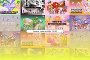 75% OFF Pop Futurism Bundle, an Object Graphic by angelainthefields (Thumbnail 4 of 18)