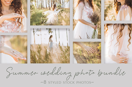 Summer wedding photo bundle