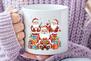 christmas santa claus png, an Illustration by Designworld (Thumbnail 5 of 5)