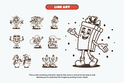 Retro Christmas Illustration, a Seasonal Illustration by Decoconio Design (Thumbnail 4 of 8)