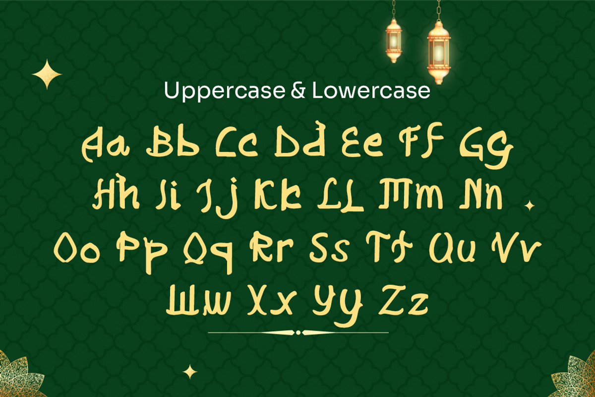 Qitaro - Simple Arabic Font, a Handwritten Font by Dhabee (Photo 4 of 6)