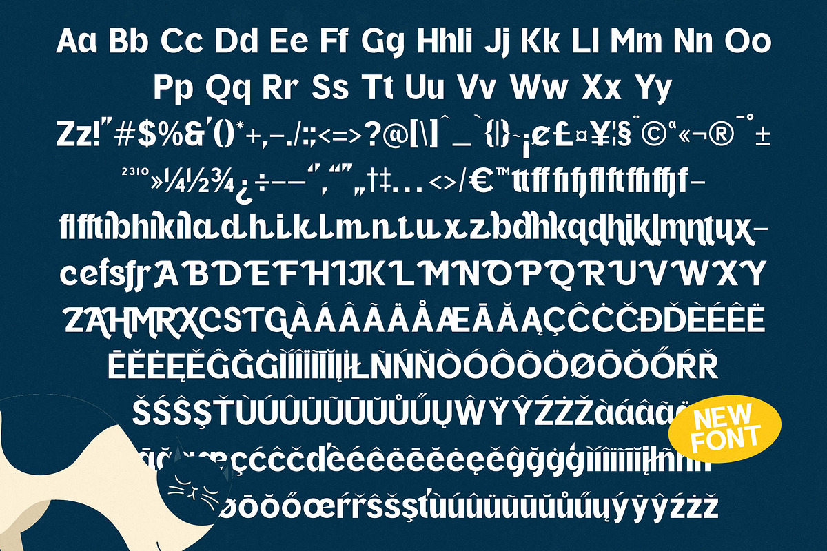 Oritale Modern Display Font, a Sans Serif Font by timelesstype.co (Photo 19 of 20)