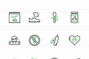 25 World Vegan Day Icons, an Icon by IconBunny (Thumbnail 2 of 2)