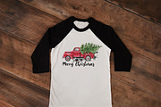Christmas truck. Sublimation, an Illustration by EphrazyGraphics (Thumbnail 3 of 3)
