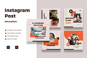 Education Instagram Post, a Social Media Template by Rahardi Creative (Thumbnail 1 of 3)