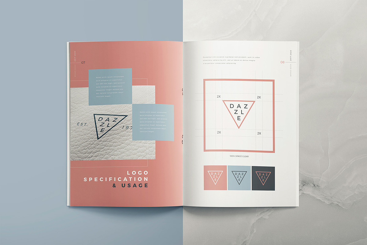 The Voyage - Brand Book Template, a Brochure Template by ZippyPixels (Photo 5 of 16)
