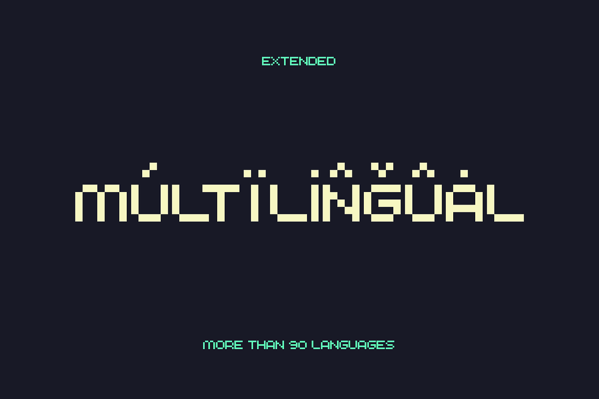PressStart Pixel Game Font, a Sans Serif Font by alpercakici (Photo 5 of 13)