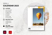 A3 2025 Printable Wall Calendar, a Stationery Template by MstArtwork (Thumbnail 4 of 7)