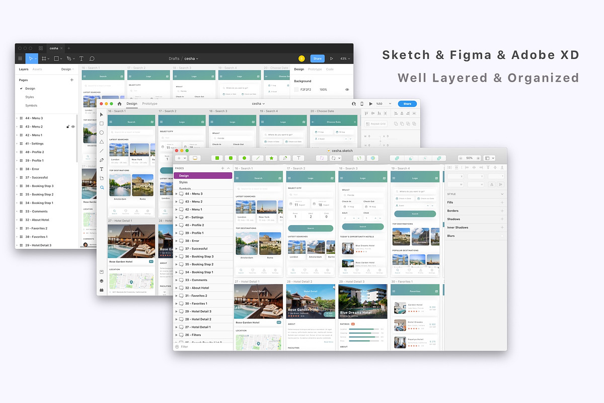 Cesha - Hotel Booking & Reservation, an App Template by Betush (Photo 5 of 6)