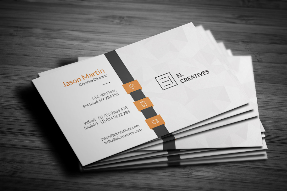Corporate Business Card, a Business Card Template by bouncy (Photo 1 of 4)