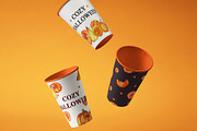 Hand-Drawn Pumpkin Clipart & Pattern, a Seasonal Illustration by KlymchukArtworks (Thumbnail 8 of 8)