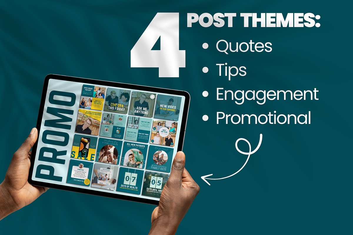 Modern Chiropractic Canva Templates, a Design Template by Socially Sorted (Photo 3 of 9)