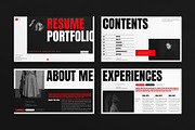 CV-Resume & Portfolio Presentation, a Presentation Template by E-Type (Thumbnail 2 of 4)